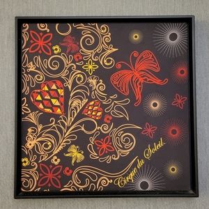 Rare Cirque du Soleil Fabric Art Wood Frame